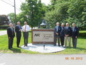 John Clary, Mike Leyden, Bill Testa, John Larkin, Remo Canova, Walt Lublanecki and Tom Smith