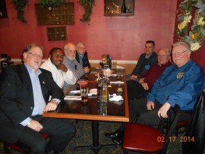 Louis Monteforte; Fr. Abuchi Nwosu; John Larkin; John Clary; Patrick Gibbons; Fr. Joe Goode; Fr. Mike Drury