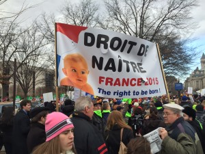 People from France in the March.