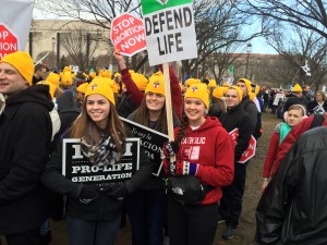 The younger generation is taking over the March.  Here is a group of students from Missouri.