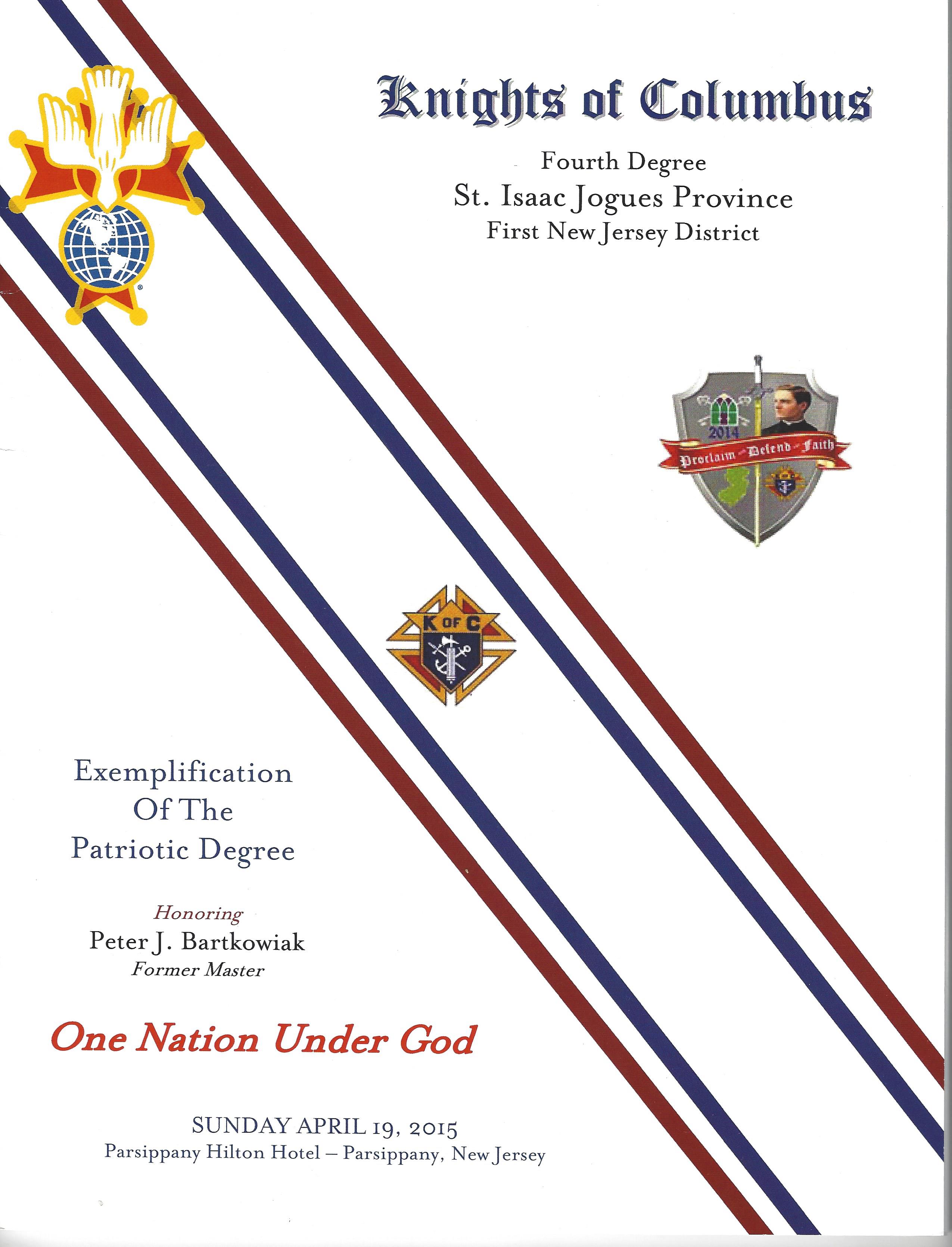 knights of columbus patriotic essay